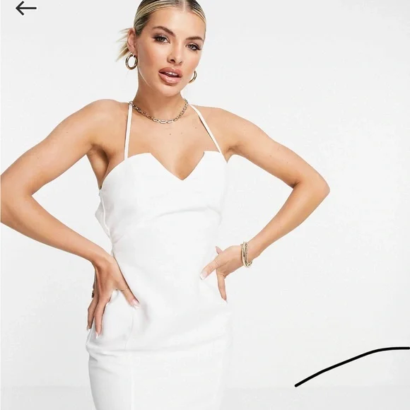 ASOS | Dresses | Asos Structure Mini Dress Lace Up Back | Poshmark